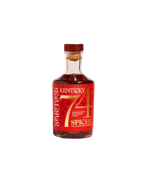 Spiritless Kentucky 74 Spiced Cinnamon Non-Alcoholic Whiskey