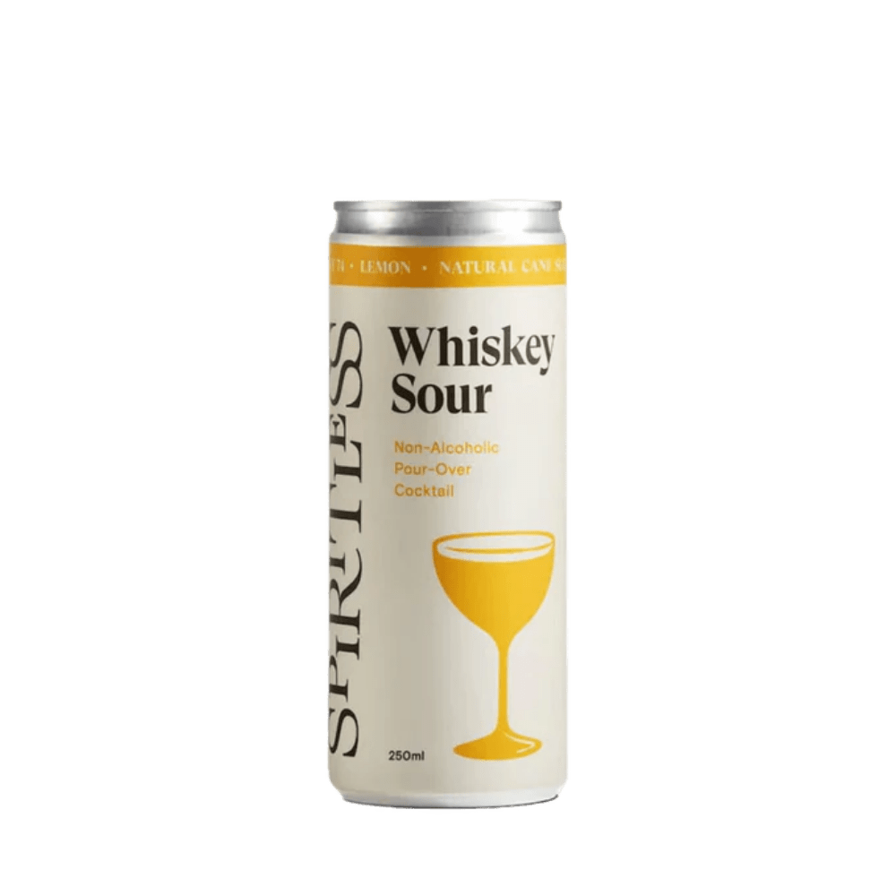 Spiritless Non-Alcoholic Whiskey Sour Pour-Over (4-Pack)