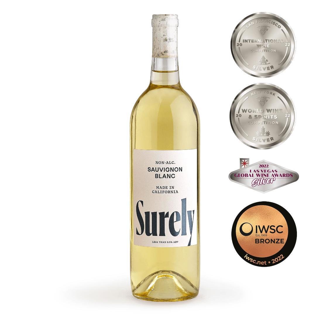 Surely Non - Alcoholic Sauvignon Blanc - The Zero Proof