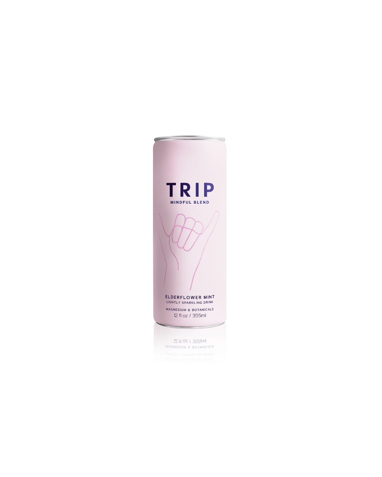 TRIP Mindful Blend Elderflower Mint Sparkling Botanical Drink