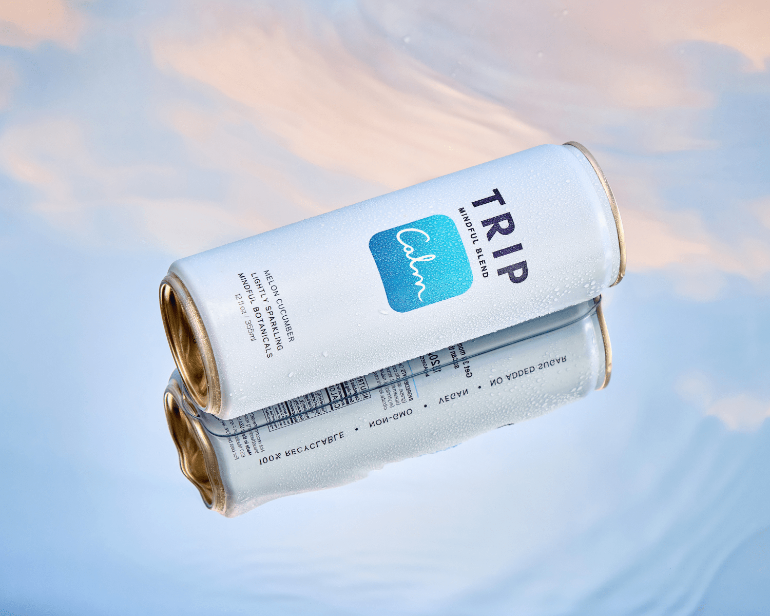 TRIP Mindful Blend Melon Cucumber Sparkling Botanical Drink - The Zero Proof