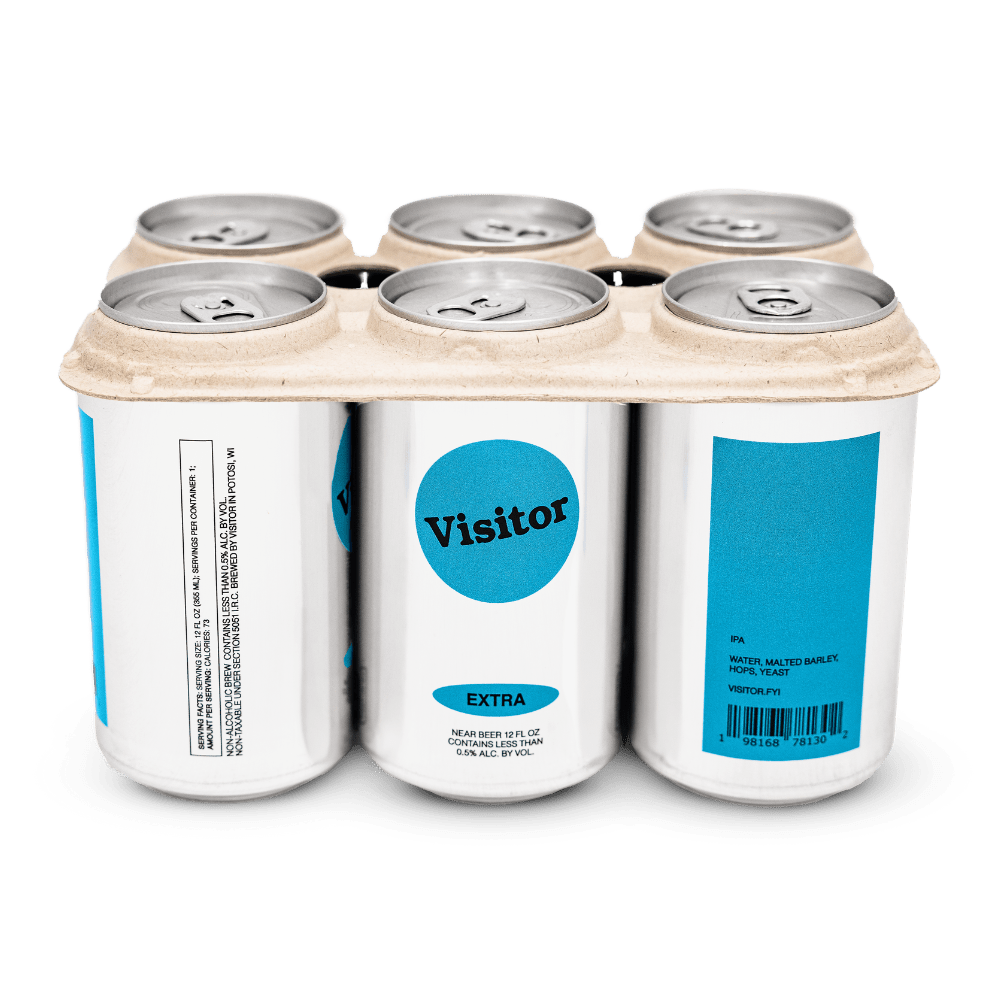 Visitor Extra IPA Non - Alcoholic Beer - The Zero Proof