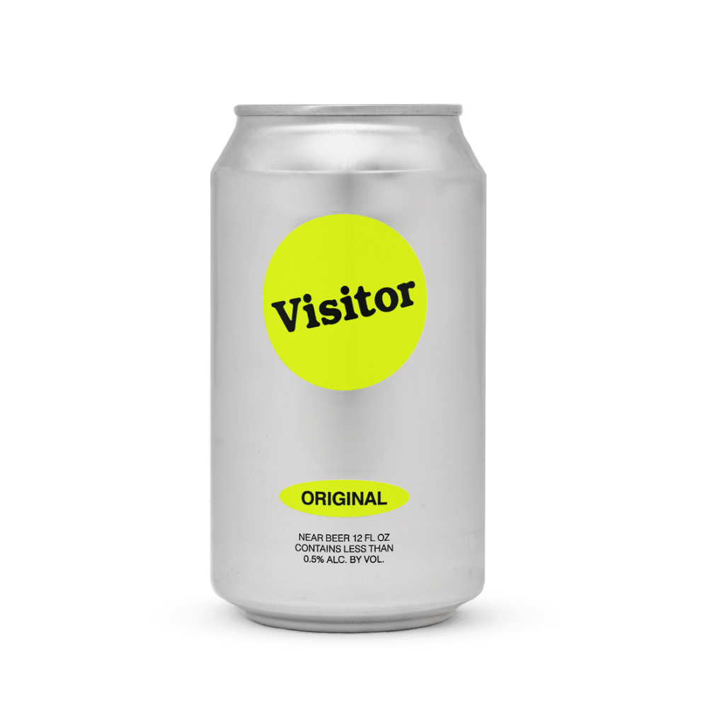 Visitor Original Lager Non-Alcoholic Beer