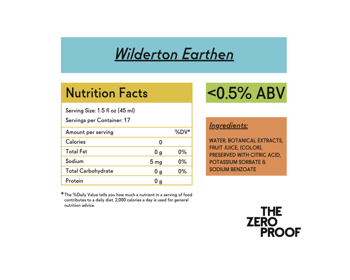 Wilderton Earthen - The Zero Proof