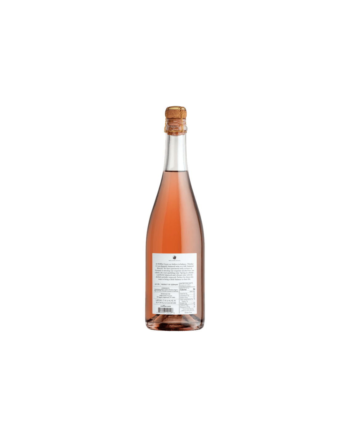 Wölffer Spring in a Bottle Non - Alcoholic Rosé - The Zero Proof