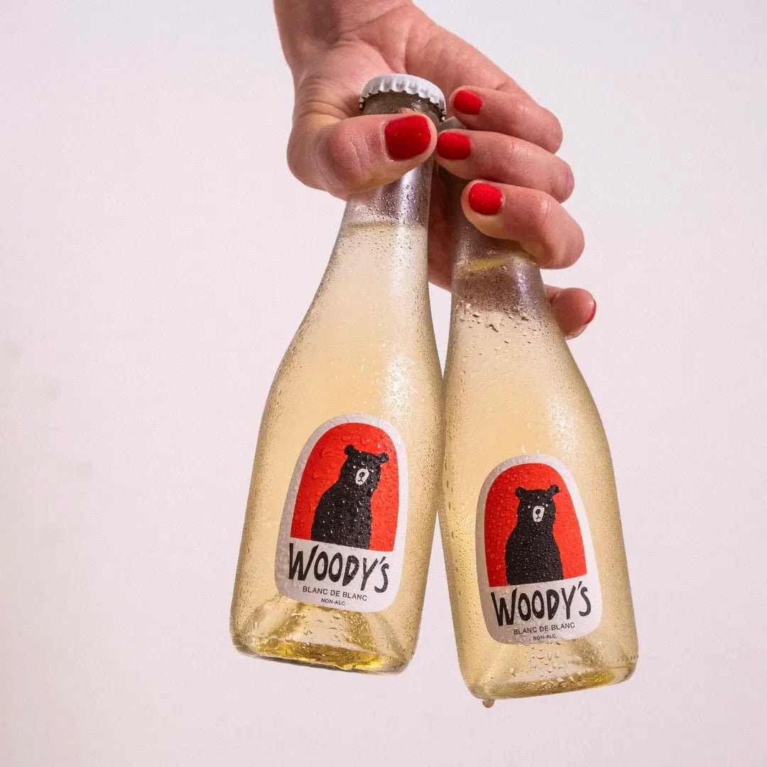 Woody's Mini Sparkling Blanc de Blanc - 187ml - The Zero Proof