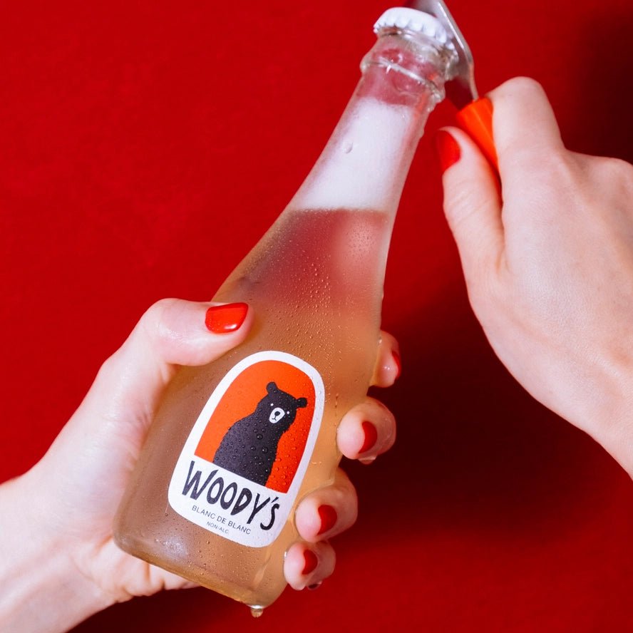 Woody's Mini Sparkling Blanc de Blanc - 187ml - The Zero Proof