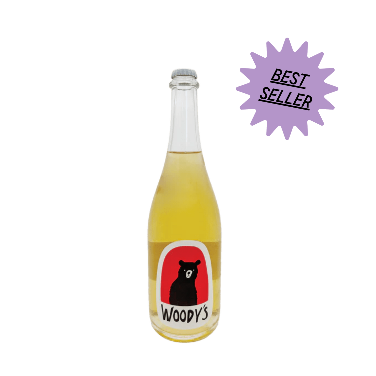 Woody's Sparkling Blanc de Blancs Non-Alcoholic Wine