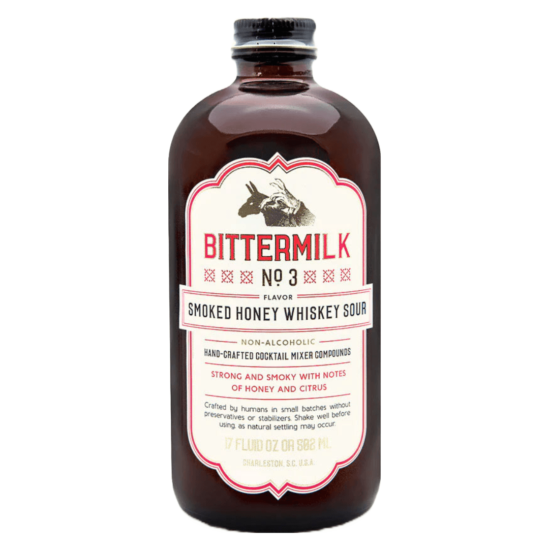 Bittermilk No. 3 Smoked Honey Whiskey Sour - zero-proof-shop