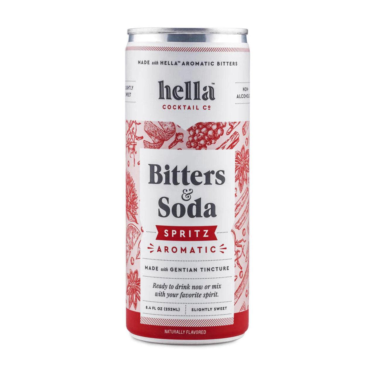 Hella Bitters and Soda Spritz Aromatic (4-pack) - zero-proof-shop