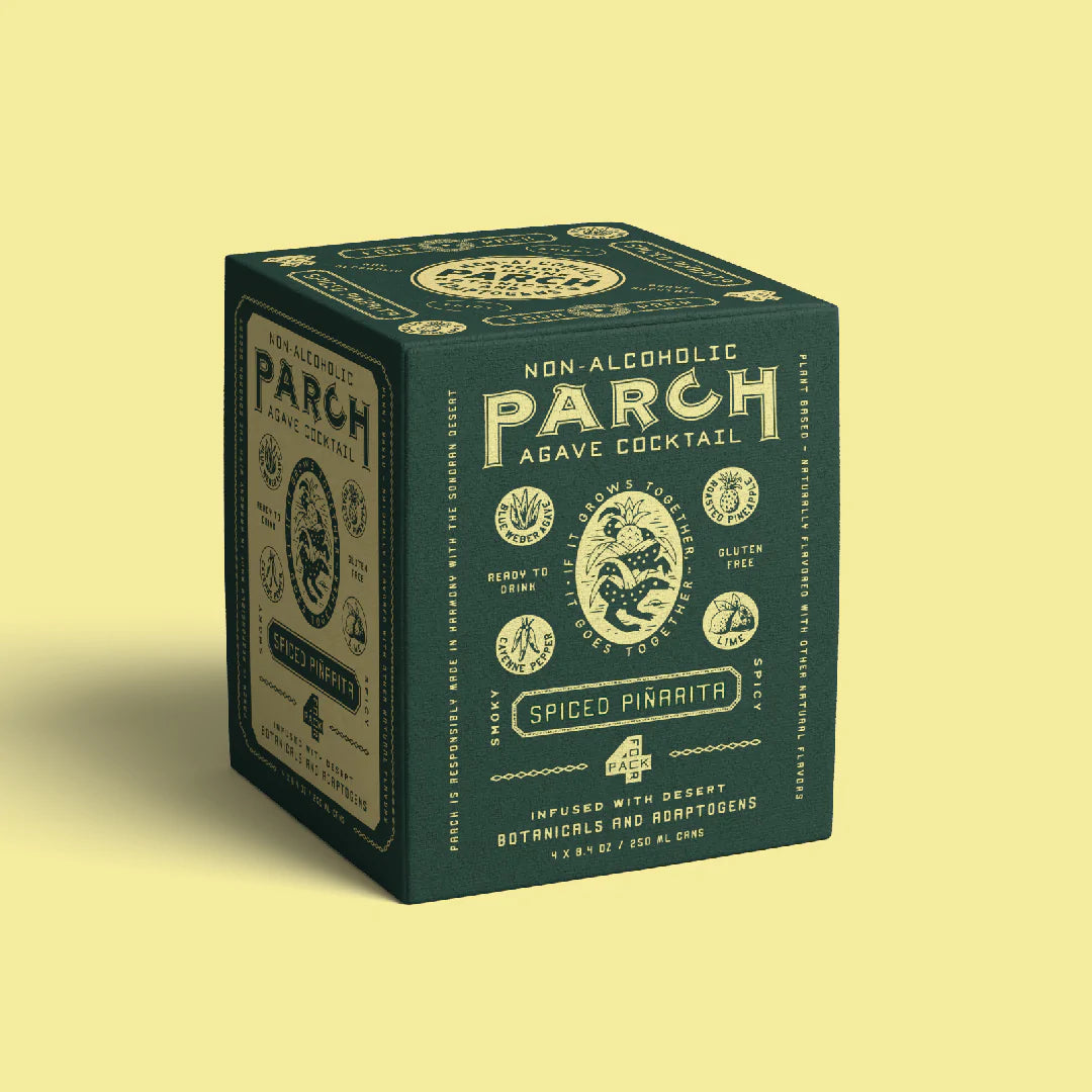 Parch Spiced Piñarita Non-Alcoholic Agave Cocktail (4-pack) - zero-proof-shop