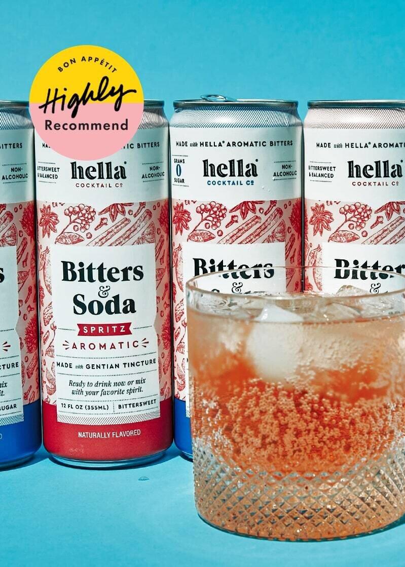 Hella Bitters and Soda Spritz Aromatic (4-pack) - zero-proof-shop