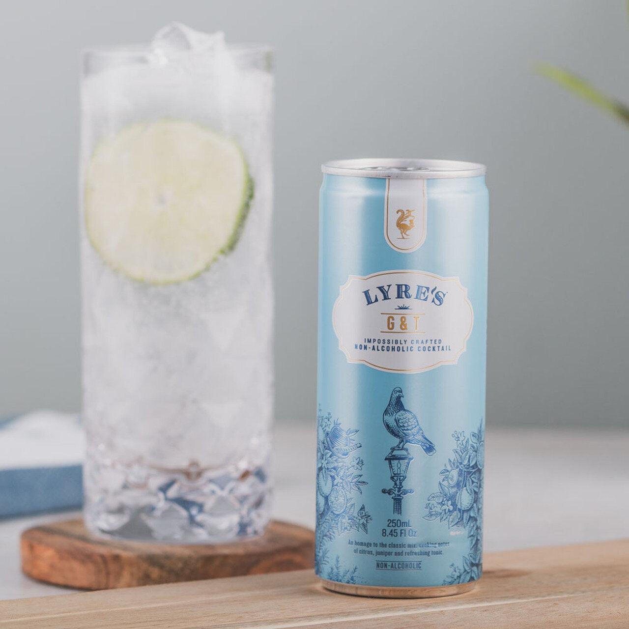 Lyre's Gin and Tonic Ready to Drink (4-pack) - zero-proof-shop