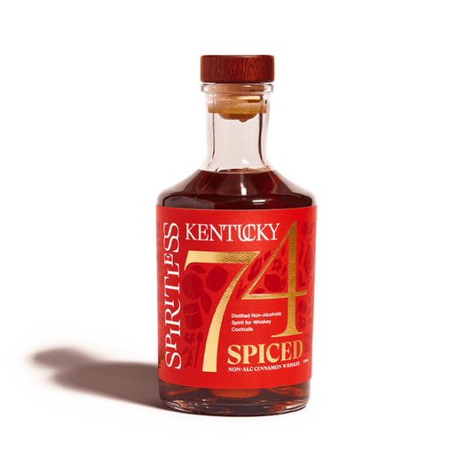 Spiritless Kentucky 74 SPICED Non-Alcoholic Cinnamon Whiskey - zero-proof-shop