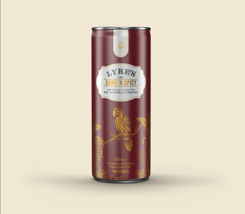 Lyre's Dark & Spicy Ready to Drink (4-pack) - zero-proof-shop