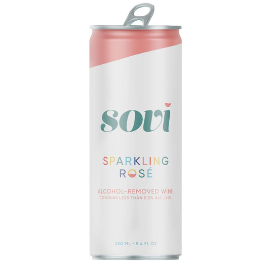 Sovi Sparkling Rosé (4-pack) - zero-proof-shop
