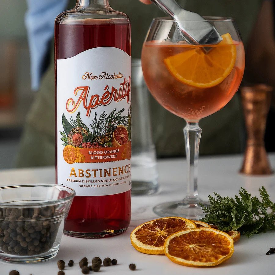 Abstinence Blood Orange Aperitif - The Zero Proof