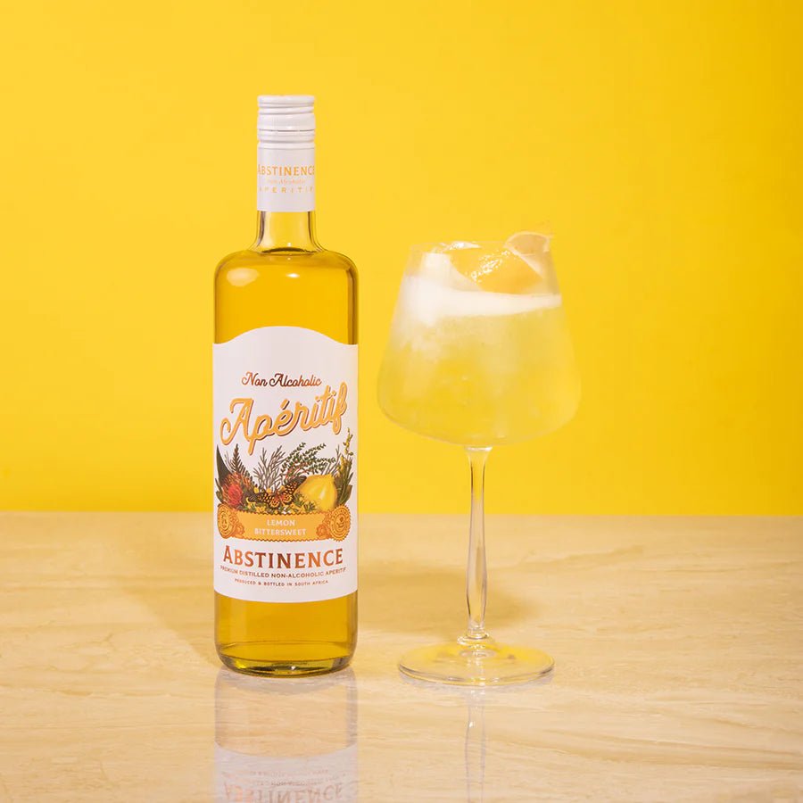 Abstinence's Lemon Bittersweet Non-Alcoholic Aperitif | The Zero Proof