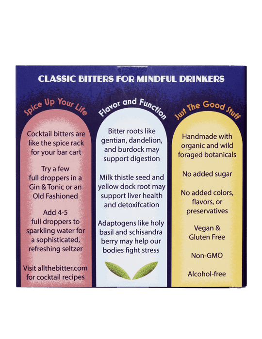 All The Bitter Classic Bitters Travel Pack (1 oz travel) - The Zero Proof