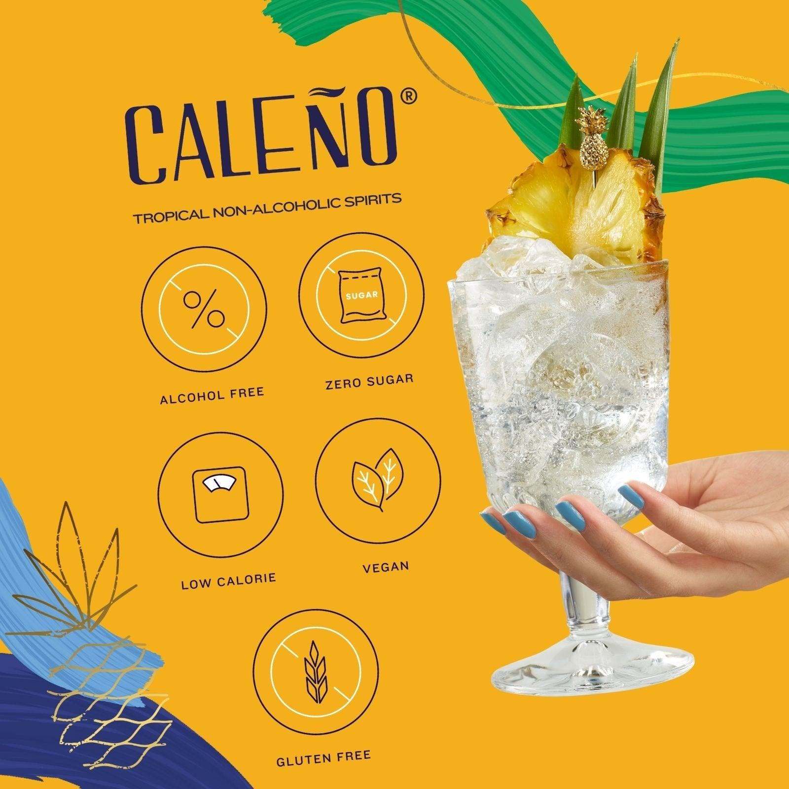 Caleno Light & Zesty (500 mL) - The Zero Proof