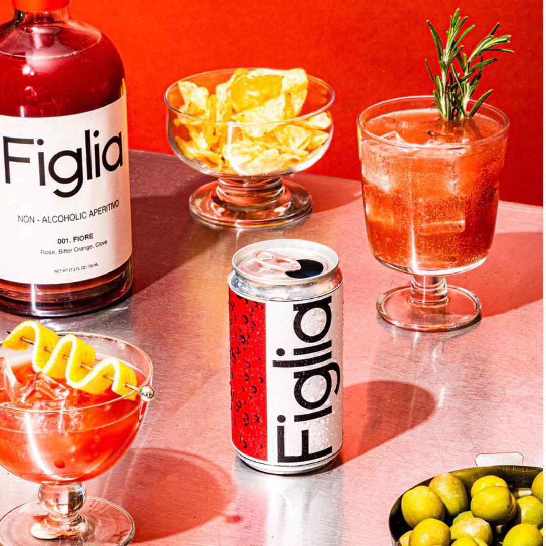 Figlia Fiore Frizzante - Non - Alcoholic Aperitivo - 8 oz Can - The Zero Proof