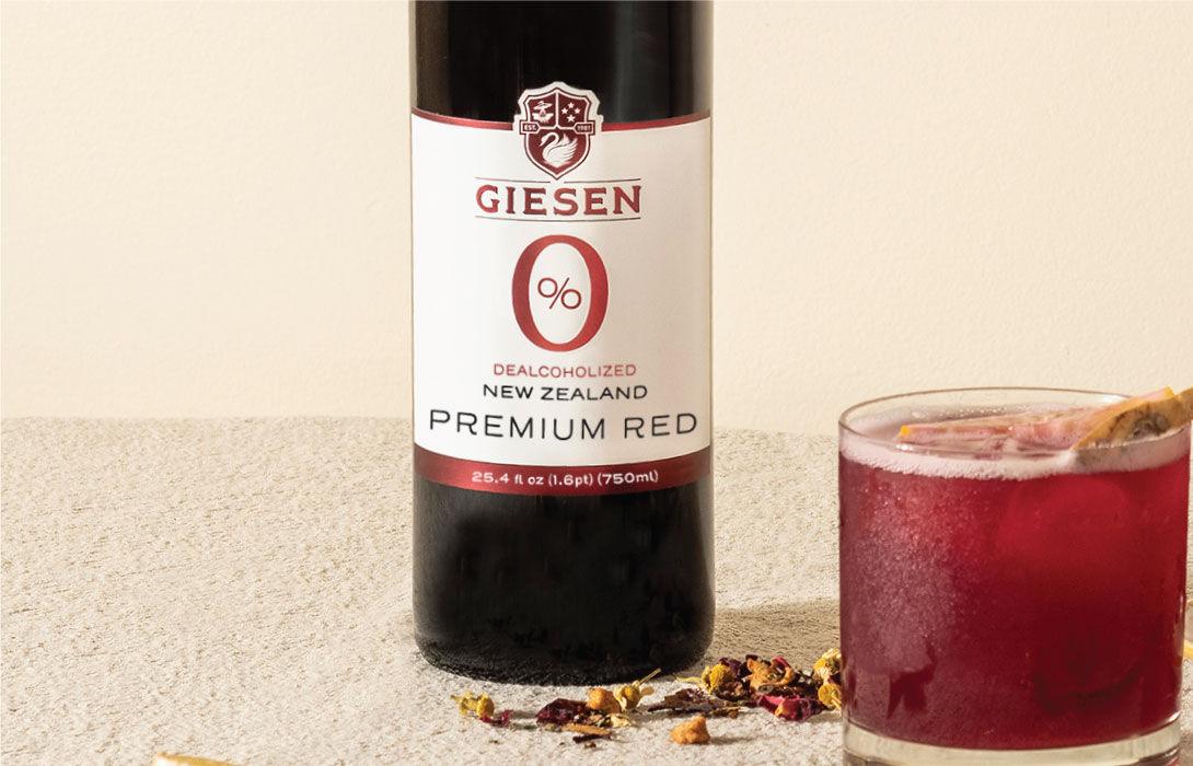 Giesen 0% Premium Red Non - Alcoholic Wine - The Zero Proof