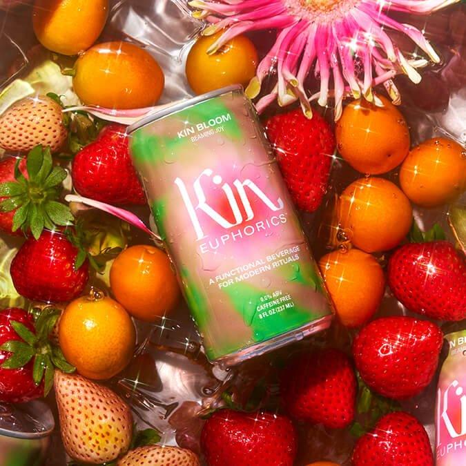 Kin Euphorics's Kin Bloom Non-Alcoholic Cocktail (Cans) | The Zero