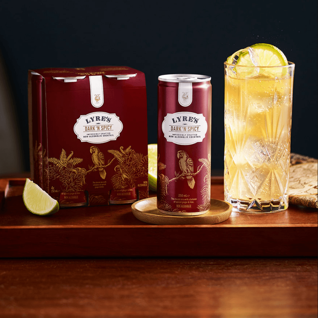 Lyre's Dark & Spicy Ready to Drink (4 - pack) - The Zero Proof