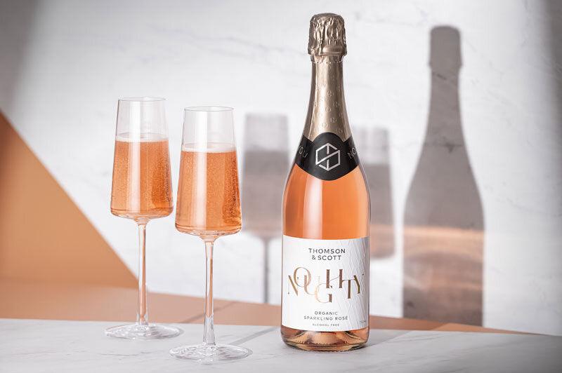 Noughty's Non-Alcoholic Sparkling Rosé | The Zero Proof
