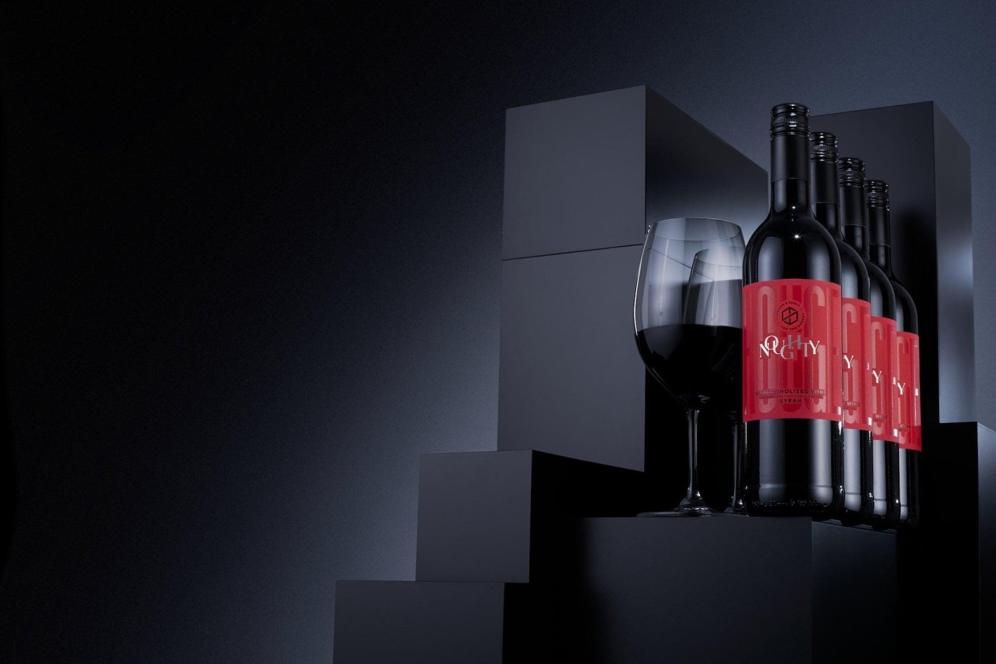 Noughty Rouge Non - Alcoholic Red Wine - The Zero Proof