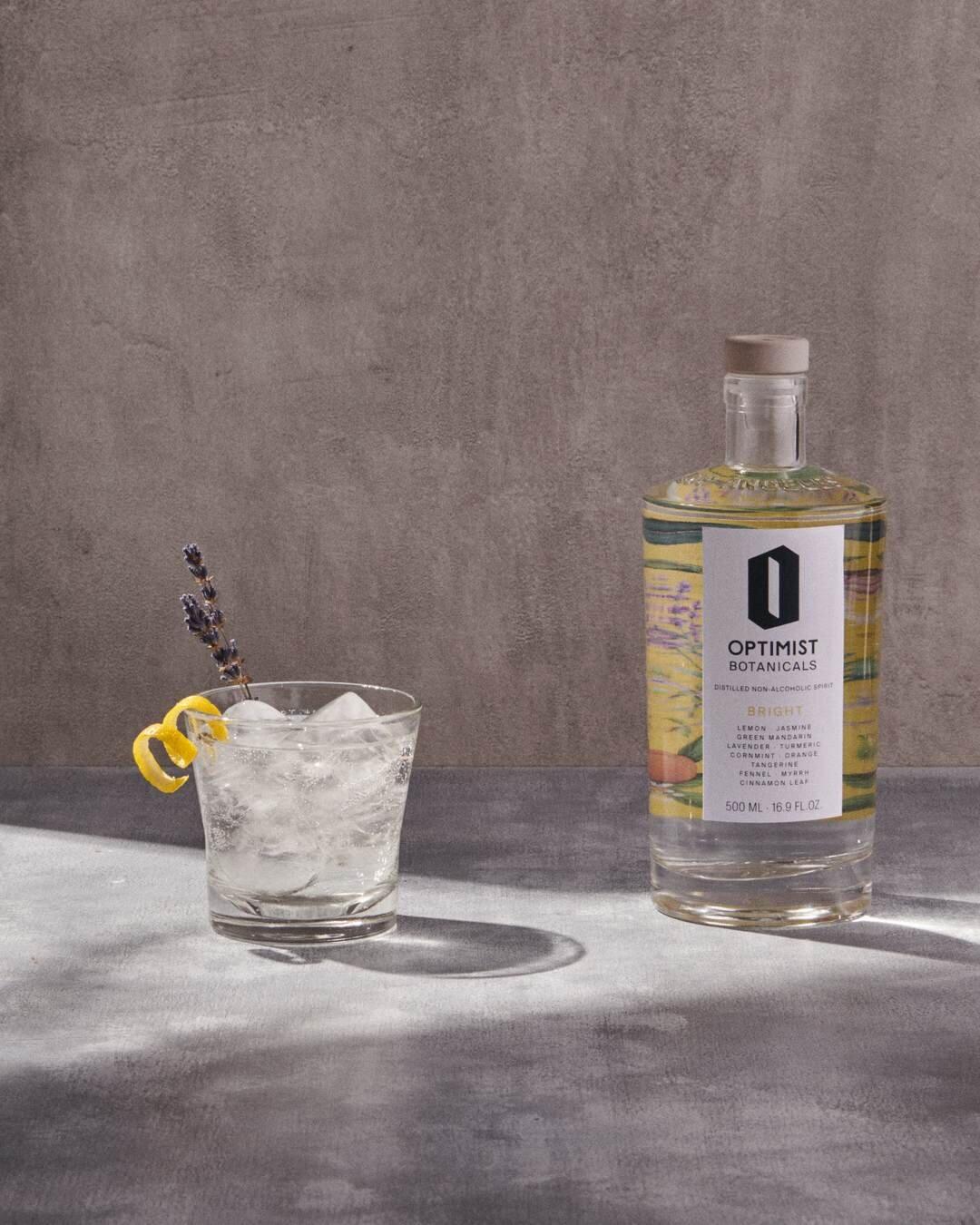 Optimist Botanicals Bright Non - Alcoholic Vodka - The Zero Proof