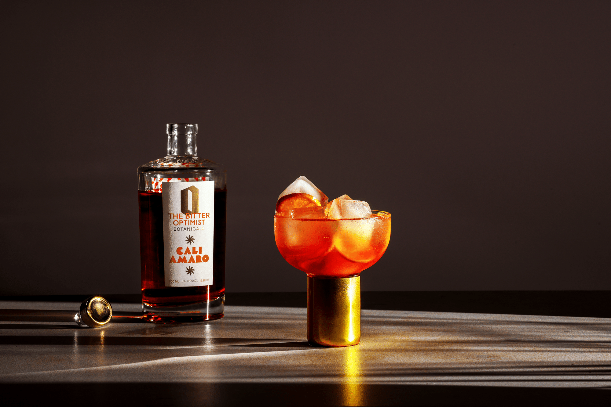 Optimist Botanicals Cali Amaro Non - Alcoholic Spirit - The Zero Proof