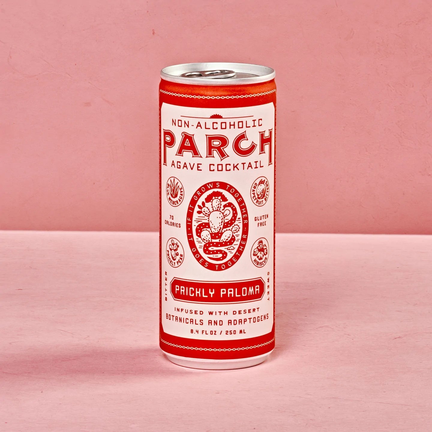 Parch Prickly Paloma Non - Alcoholic Cocktail (4 - Pack) - The Zero Proof