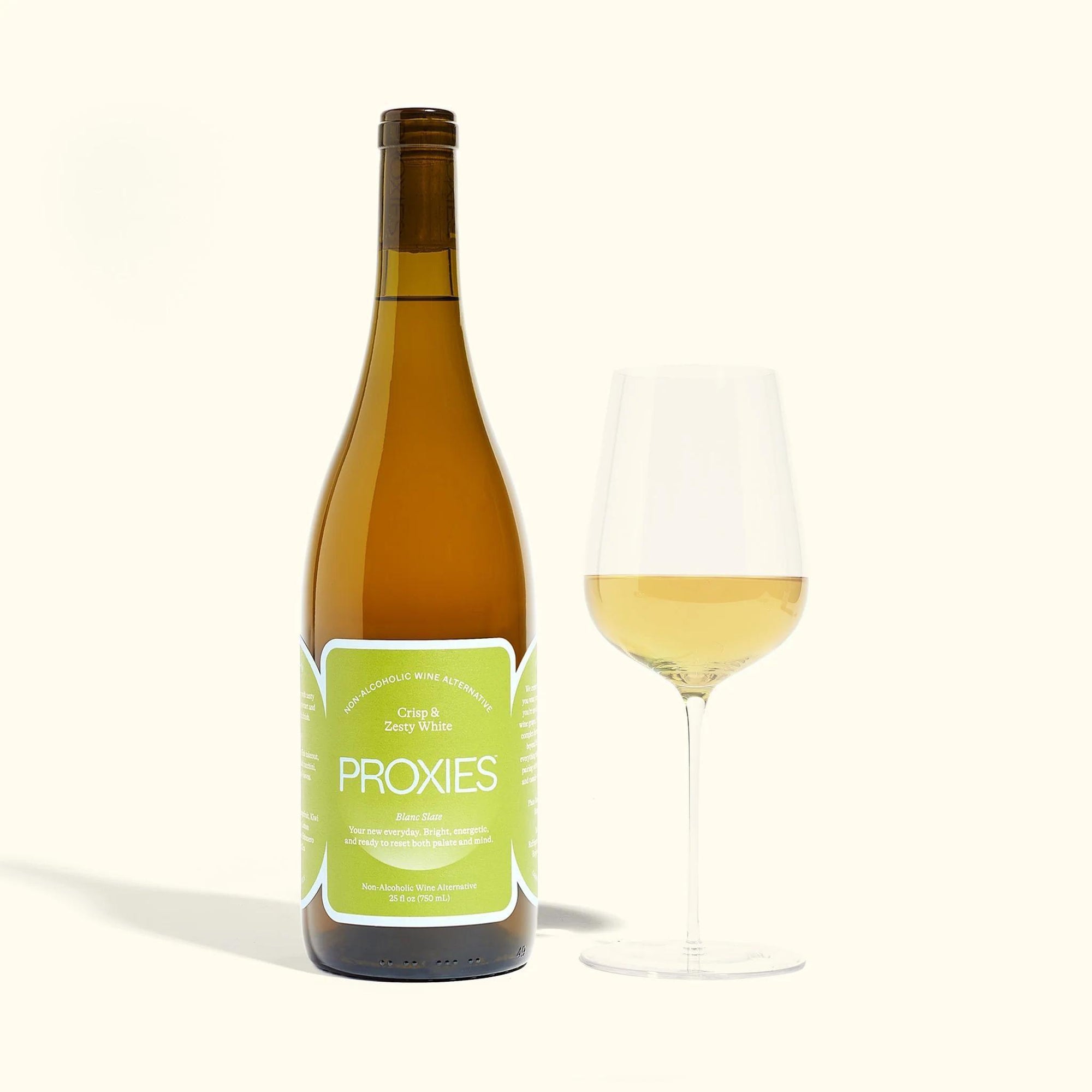 Proxies Blanc Slate Non - Alcoholic White Wine - The Zero Proof