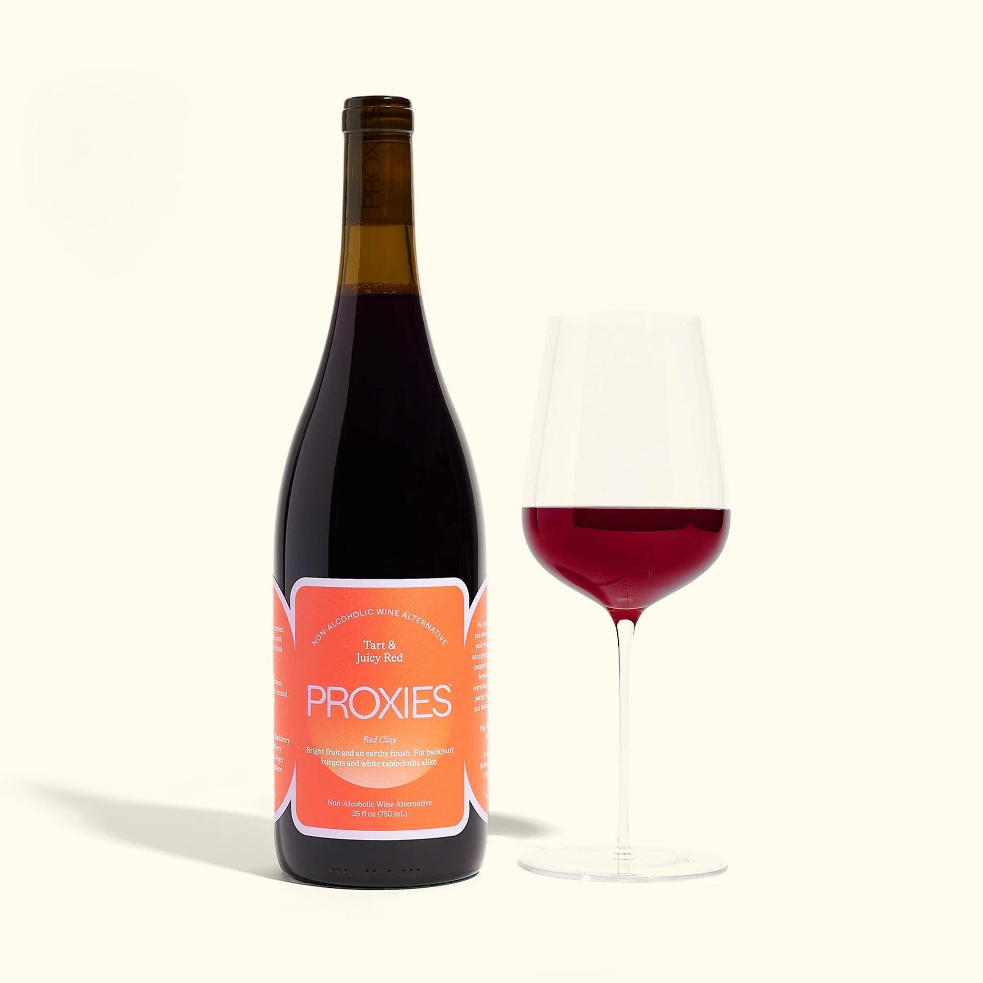 Proxies Red Clay Non - Alcoholic Red Wine - The Zero Proof