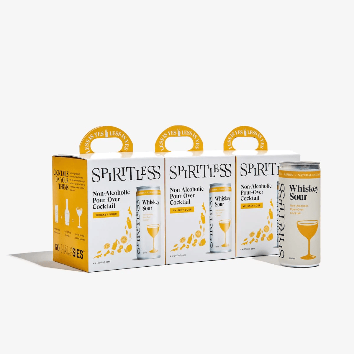 Spiritless Non - Alcoholic Whiskey Sour Pour - Over (4 - Pack) - The Zero Proof