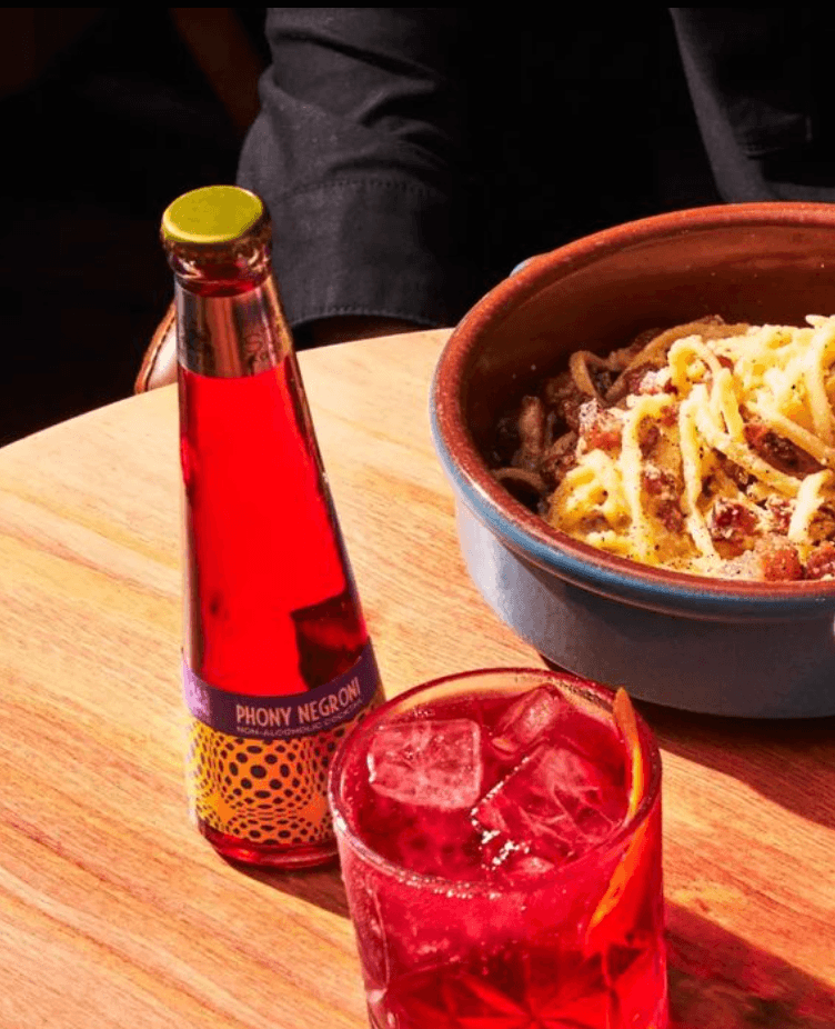 St Agrestis Phony Negroni Non - Alcoholic Cocktail - The Zero Proof