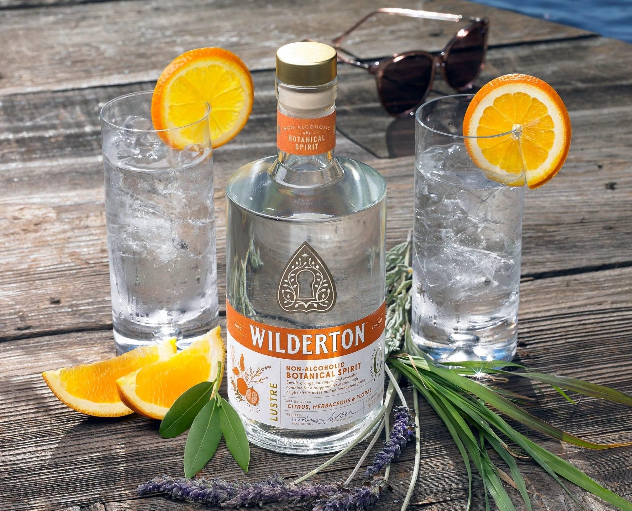 記念ボトル　サントリーマリーナ Wilderton Lustre Non-Alcoholic Spirit & Refreshing Botanical